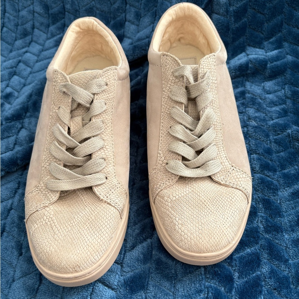 Ugg Australian Tan Suede Trainer, Karina Snake Variant, size 8.5